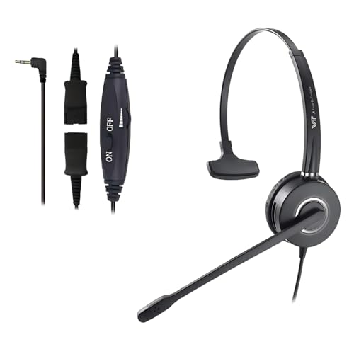 Auriculares de 2,5 mm para eliminar el ruido en llamadas de Cisco SPA