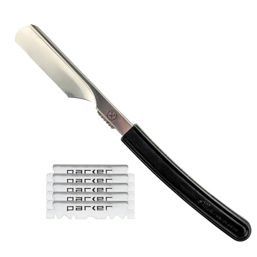 Simco Straight Razor #410 White Handle