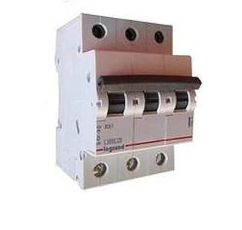 Preisvergleich Produktbild LEGRAND, RX3 Leitungsschutzschalter, thermisch-magnetischer Schutzschalter, C-Charakteristik, 25A, 3-polig, 6000A Ausschaltvermögen, 400VAC, 3TE, 419237