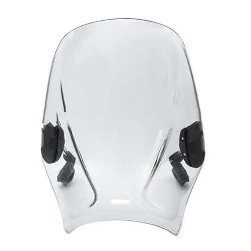 Windschild Motorrad Für Yamaha Für XSR125 Für XSR 125 Für Legacy Für XSR700 Für XSR900 Für YS125 2021 2022 Motorrad Windschutz Windschutz Universal Windschild (Size : Transparent C)