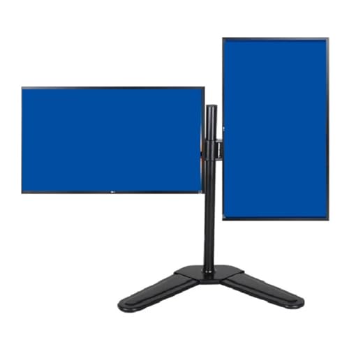 Support de bureau pour double écran inclinable et rotatif DZ18 - 7