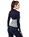 AmélieBoutik Women Long Sleeve Bolero Shrug Cropped Open Front Cardigan Jacket(Blue Small)