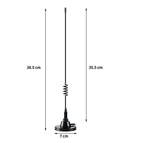 image for High Gain Long Range Magnetic Base Replacement Antenna Compatible with
