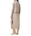 AllSaints Women's Dress Vittoria Dress Fawn Brown S
