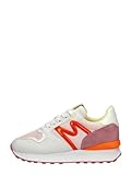 basket luxe homme LEER/TEXTI Mexx Sneakers Juju MXHY008301W-3028 Wit / Roze-38