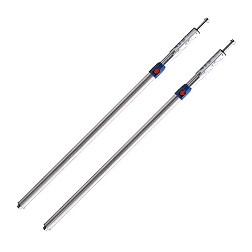 Lot de 2 barres de blocage pour rails Airline de 1,25 à 1,75 m