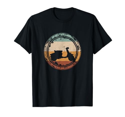 Vintage Motorroller Scooter Moped retro für Rollerfahrer T-Shirt Vintage Motorroller Scooter Moped retro für Rollerfahrer T-Shirt