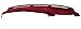 DashMat VelourMat Dashboard Cover Chevrolet Bel Air/Caprice (Plush Velour, Red)