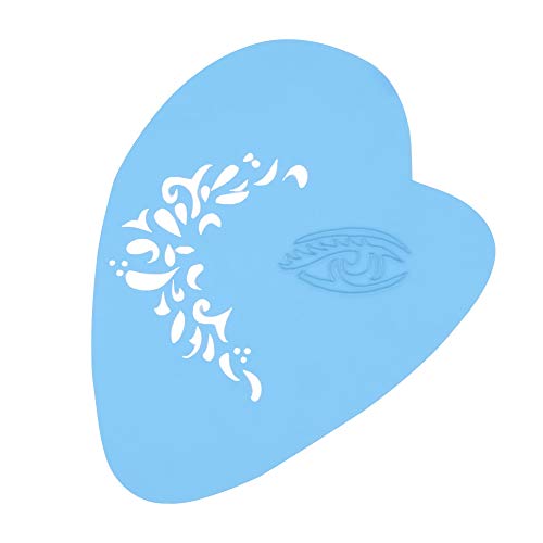 Estêncis De Pintura Facial Sluffs Reutilizáveis, 7 Estilos/conjunto Estêncil De Pintura Facial Reuti