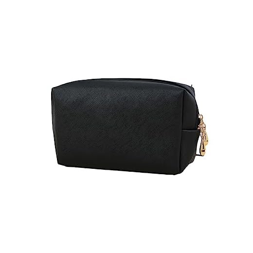 BOKIOESDE Bolsa de clasificación Bolsa de Maquillaje Bolsa de Almacenamiento Cremallera Diseño Plegable Hotel Gran Capacidad con asa Suministros de Viaje, Negro