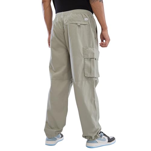 Image of Spykar Regular Fit Cargo Pants for Men