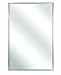 Bradley 740-024360 Float Glass Fixed Tilt Mirror with Welded Corners, 24