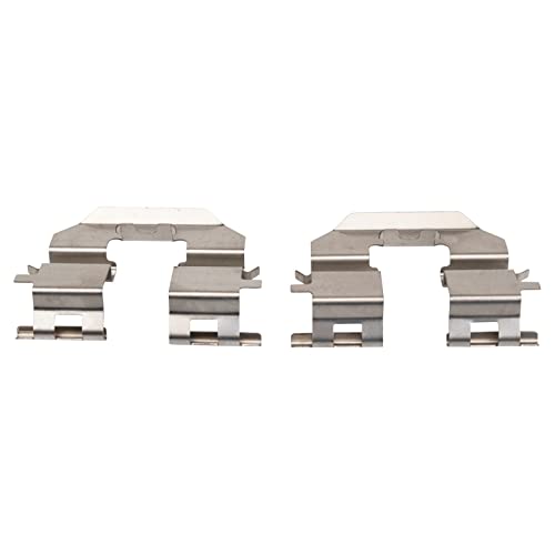 Image of TRQ Rear Brake Caliper Set Zinc Coated Brackets Hardware Compatible with 2010-2013 Kia Soul