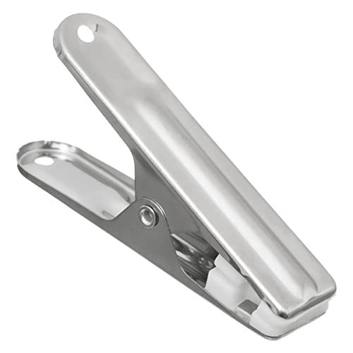 5 five simply smart 5five - Juego de 16 Pinzas para Ropa de Acero Inoxidable - Resistentes a la corrosión - Resistentes - Cuidado de la Ropa - para Colgar, Tender y secar la Ropa al Aire Libre