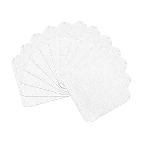 Arkwright Cotton Dishcloths Kitchen Towels Bulk - (Pack Of 12) Absorbent Terry Tea Towels, Dish Washing Cloths For Cooking, Drying Dishes, And Cleaning, 12 X 12 In, White #TOP1