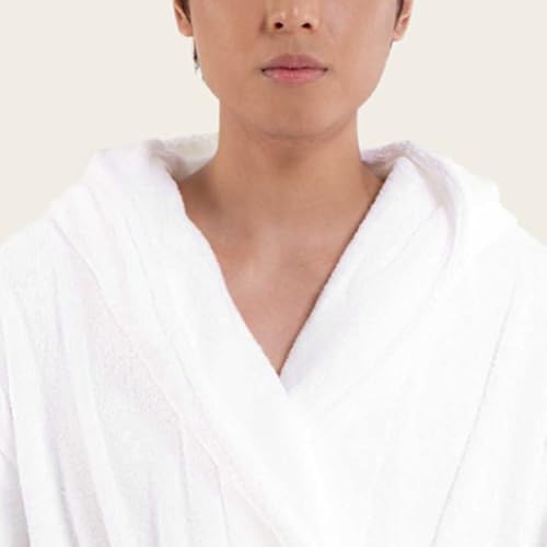 Italic Ultraplush 100% Australian Cotton Bathrobe – Luxury 420 GSM Hooded Spa Robe, Super Soft, Absorbent & Machine Washable3