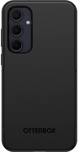 OtterBox Samsung Galaxy A35 Commuter Series Lite Case - Black, Slim & Tough, Pocket-Friendly, with Open Access to Ports and Speakers (no Port Covers),