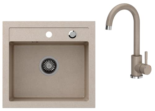 Lavello Granito 46 x 49 cm Beige