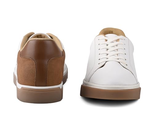 Image of LOUIS STITCH Men's Casual Lightweight Lace-Up Low-Top Sneakers for Men| Cushioned Comfort | Lightweight & Comfortable Casual Lace-Up Shoes | LSP-SNK-AVI-Lace-Ups