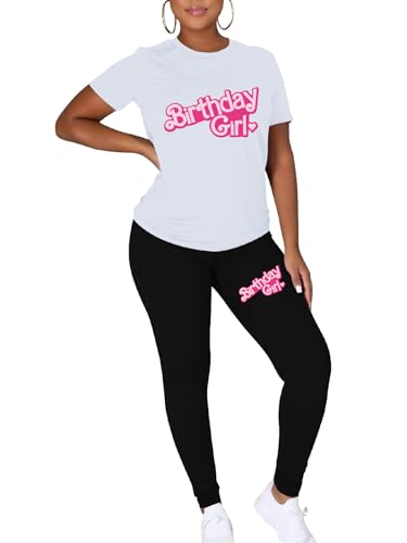 TOPONSKY Women Two Piece Workout Outfits Biker Short-Sleeve Long-Pant Sets3