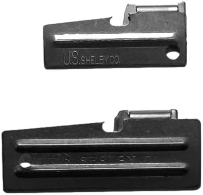 Miniatura 3 de Abrelatas al estilo militar de U.S. SHELBY CO. de Best Glide ASE, paquete combo P-38 y P-51