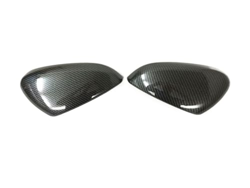 Couverture de rétroviseur pour Peugeot 3008 GT et 4008 noir look carbone