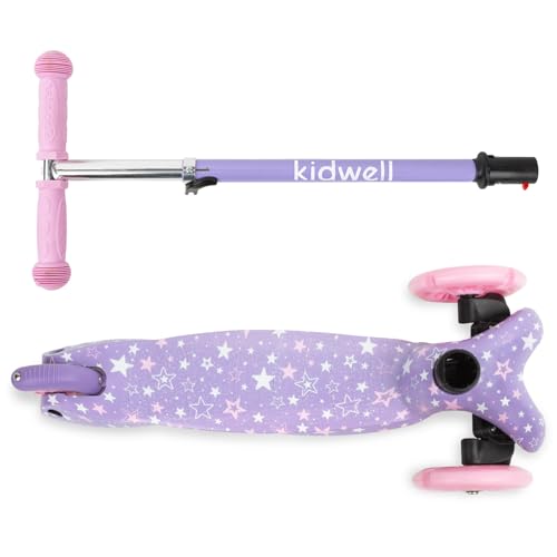 COIL Kinderroller, Tretroller, Dreirad-Balance-Roller, Roller Kinder UNO, für Kinder ab 3 Jahren, Scooter Kinder Dreirädriger, Tretroller mit LED leuchtenden Rädern Kinderscooter – Bild 6