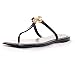 Tory Burch Women's Roxanne Jelly Sandals, Perfect Black/Gold, 11 Medium US