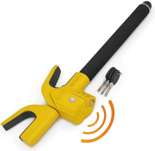 URBAN UR978Y Antirrobo Coche Doble Seguridad, Barra Volante Sin/C...