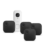Blink – Blink Outdoor 4 Kameras (Außenkamera) mit Blink Videotürklin