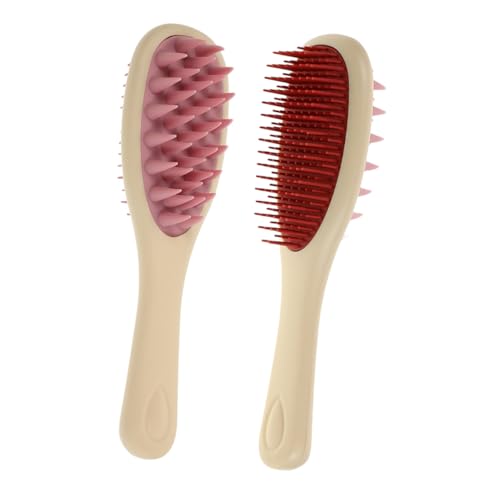 TOVINANNA Hair Scalp Scrubber Shampoo Brush Long Handle Scalp Massager for Dandruff Removal Sturdy Material Brush