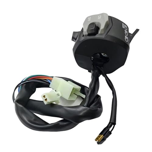 Interrupteur moto pour GSX commande phare et assemblage bouton klaxon guidon - 3