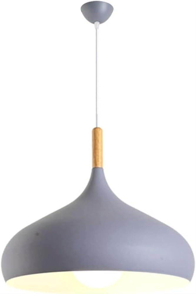Suspension couleur macaron style nordique industriel pour salon et cuisine