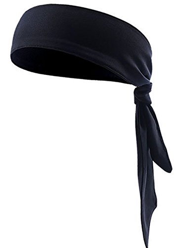 BXT Outdoor Sport Schweißband, Anti-Rutsch Tennis Elastisches Stirnband Headband, Erwachsene Multifunktionstuch Bandana für Yoga Basketball REIT Laufen Running Fitness Crossfit Gym, Schnell Trocken