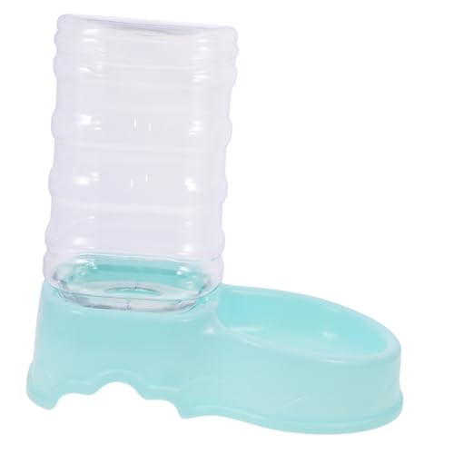 VANZACK ペット噴水 噴水フィルター 猫用ウォーターディスペンサー 猫の噴水 ケージ 猫の自動給餌器 ボウル ペットの水入れ ペットフィーダー 猫フィーダー Sky-blue プラスチック