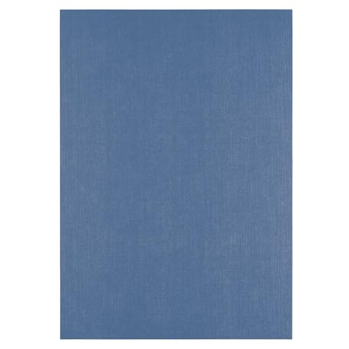 Cartoncino di lino Florence Maritime 250 g - Creazione di biglietti - A4 - Materiale per scrapbooking - Pesante resistente - Inviti eleganti scatole da regalo e progetti artistici