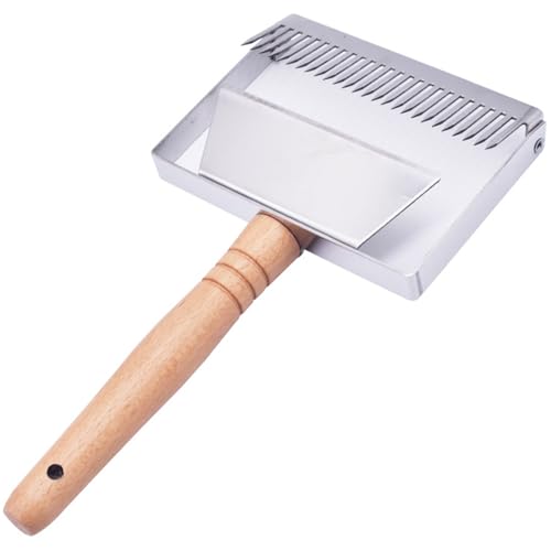 Msioytog de Madera, Tenedor para destapar, raspador de Abejas, Colmenas, Cortador de raspado, Apicultura, Apicultor, raspador para destapar Colmenas, Herramienta de Apicultura
