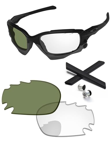 Image of Replacement Lenses for Oakley Racing Jacket /Jawbone Vented OO9171 62mm - Precision Fit, UV Block & Impact Resistant