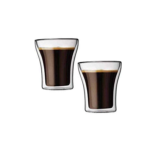 Verre double paroi sans condensation Curve Risecollection tasses 200ml anti-brûlure table propre