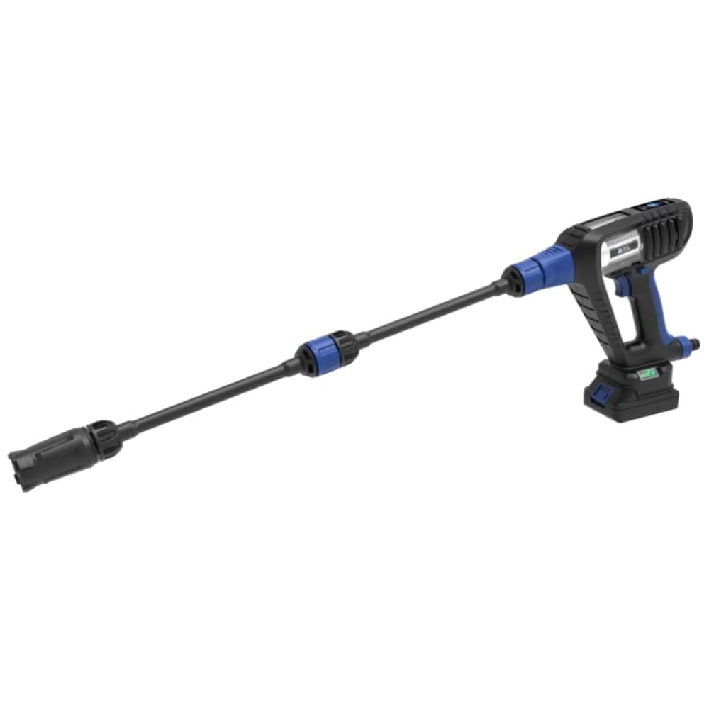 Amazon | コードレス 高圧洗浄機 8点セット BLUE CLEAN BC250