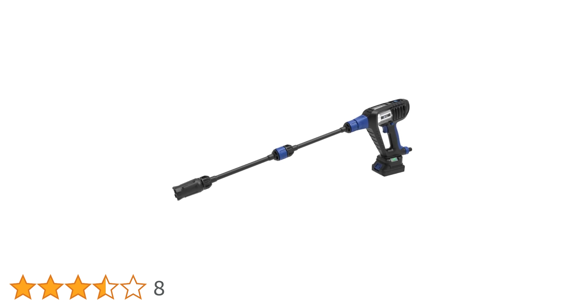 Amazon | コードレス 高圧洗浄機 8点セット BLUE CLEAN BC250
