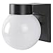 Morris 72124 LED Globe Entryway Light 12W 4000K Black