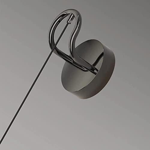Lámpara de cristal nórdico para eliminar sombras en salones oscuros 2