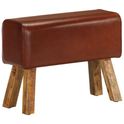 vidaXL Sitzbank Turnbock-Design Flurbank Turnbank Lederbank...