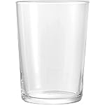 Bormioli Rocco Bodega Collection Glassware–Set Of 12 Maxi 17 Ounce Drinking Glasses For Water Beverages Cocktails–17oz Clear Tempered Glass Tumblers Transparent