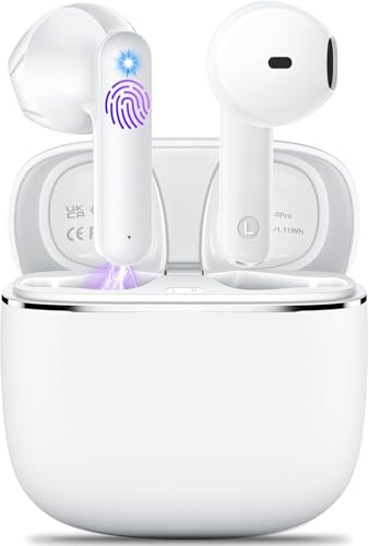 Wireless Earbuds, Bluetooth 5.3 Earbuds Stand Up Bass,...