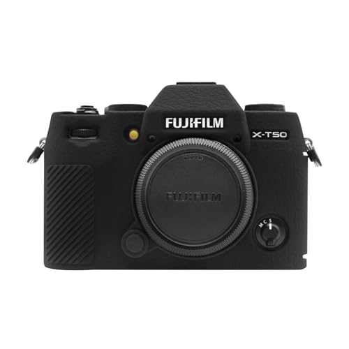 Funda Silicone para cámara Fujifilm X-T50 color negro