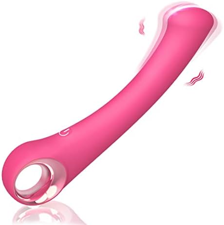 G Spot Vibrator Sex Toy for Women,Personal Wand Massager with 9 Vibrating Modes,Powerful Waterproof Silent Clitoral Anal Stimulation Vibrators,Soft Silicone Dildo Adult Sex Toys for Couple