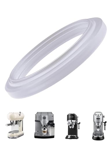 RECAMAT® Joint porte-filtre de rechange pour cafetière compatible De'longhi EC820/EC850/EC860 & DEDICA EC680/EC685/EC785 & SMEG ECF01. Pièce de rechange durable et résistante à la chaleur