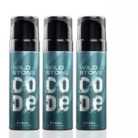Wild Stone Code Steel Body Perfume for Men 120ml (Pack of 3)-image-33
